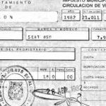 Impuesto de circulación pendiente de pagar