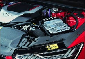 Motor reconstruido en un Audi