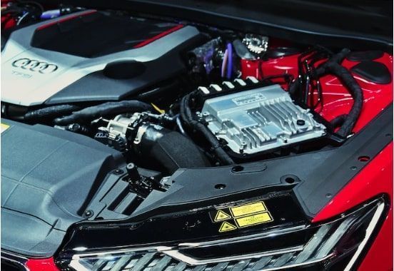 Motor reconstruido en un Audi