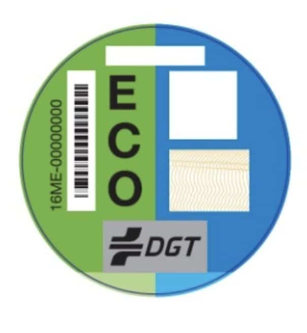 etiqueta eco dgt