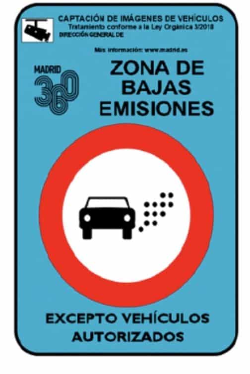 prohibido circular zbe